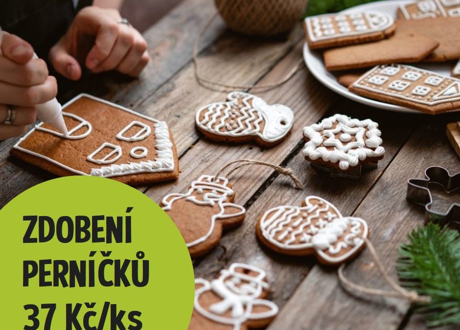 Zdobení perníčků v pátek 17.12.2021